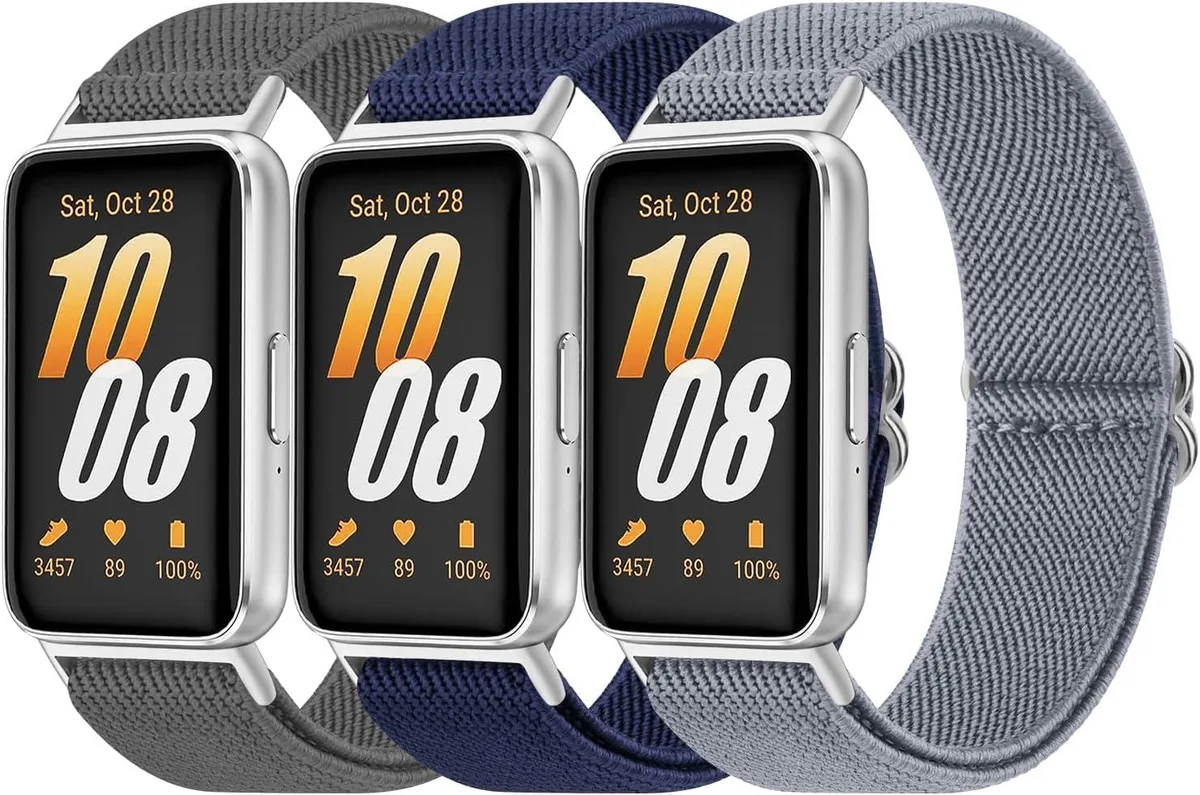 ETEIZU ETEIZU 3-pack Nylon Bands for Galaxy Fit 3 170-220mm — product photo