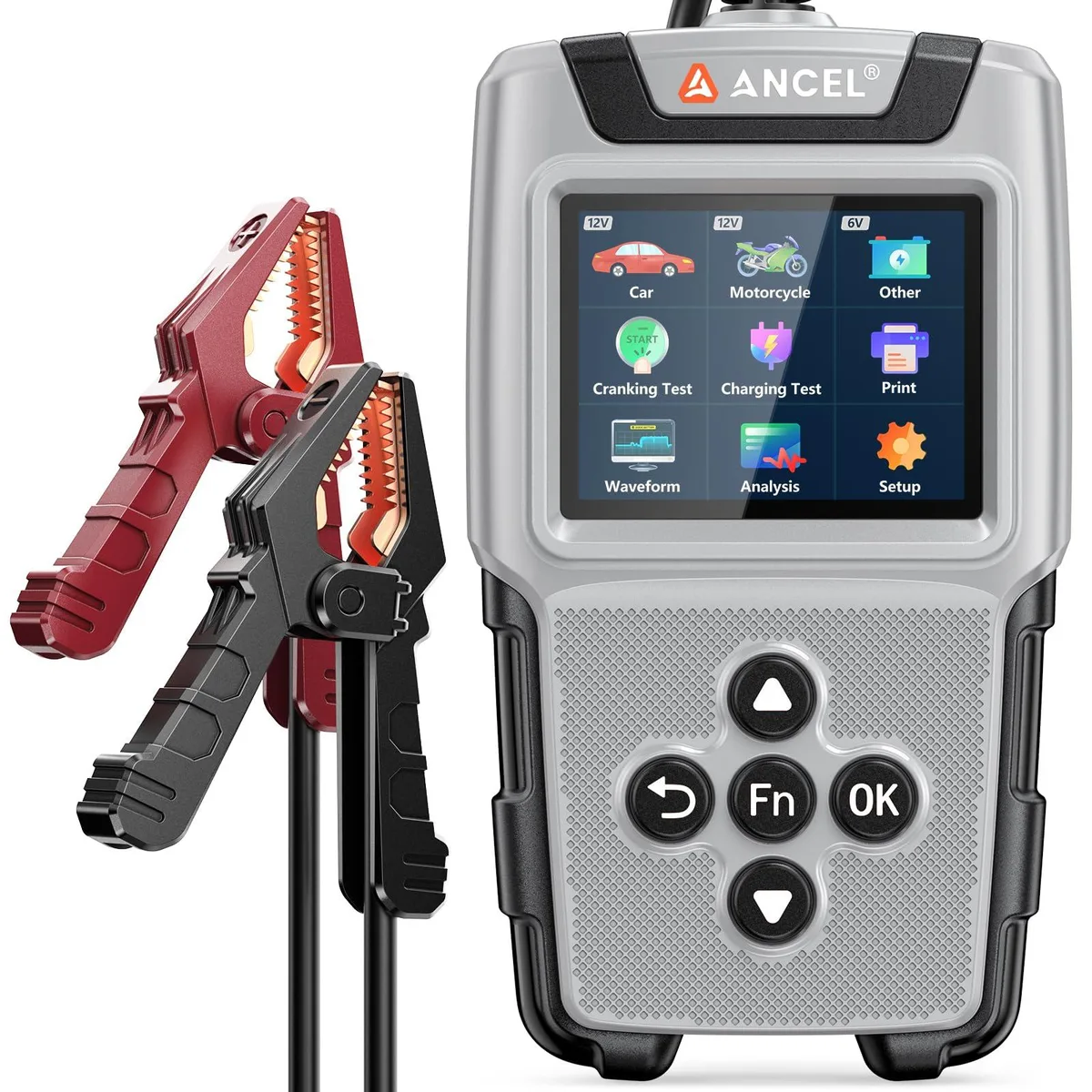  Ancel BA101 Plus 6V/12V 20-2000 CCA Battery Tester — product photo