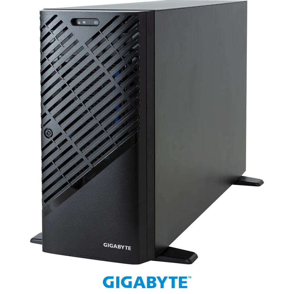 GIGABYTE GIGABYTE W773-H5D-AA01 barebone server sTR5 8ch DDR5 6xPCIe5 4xM.2 2x10G — product photo