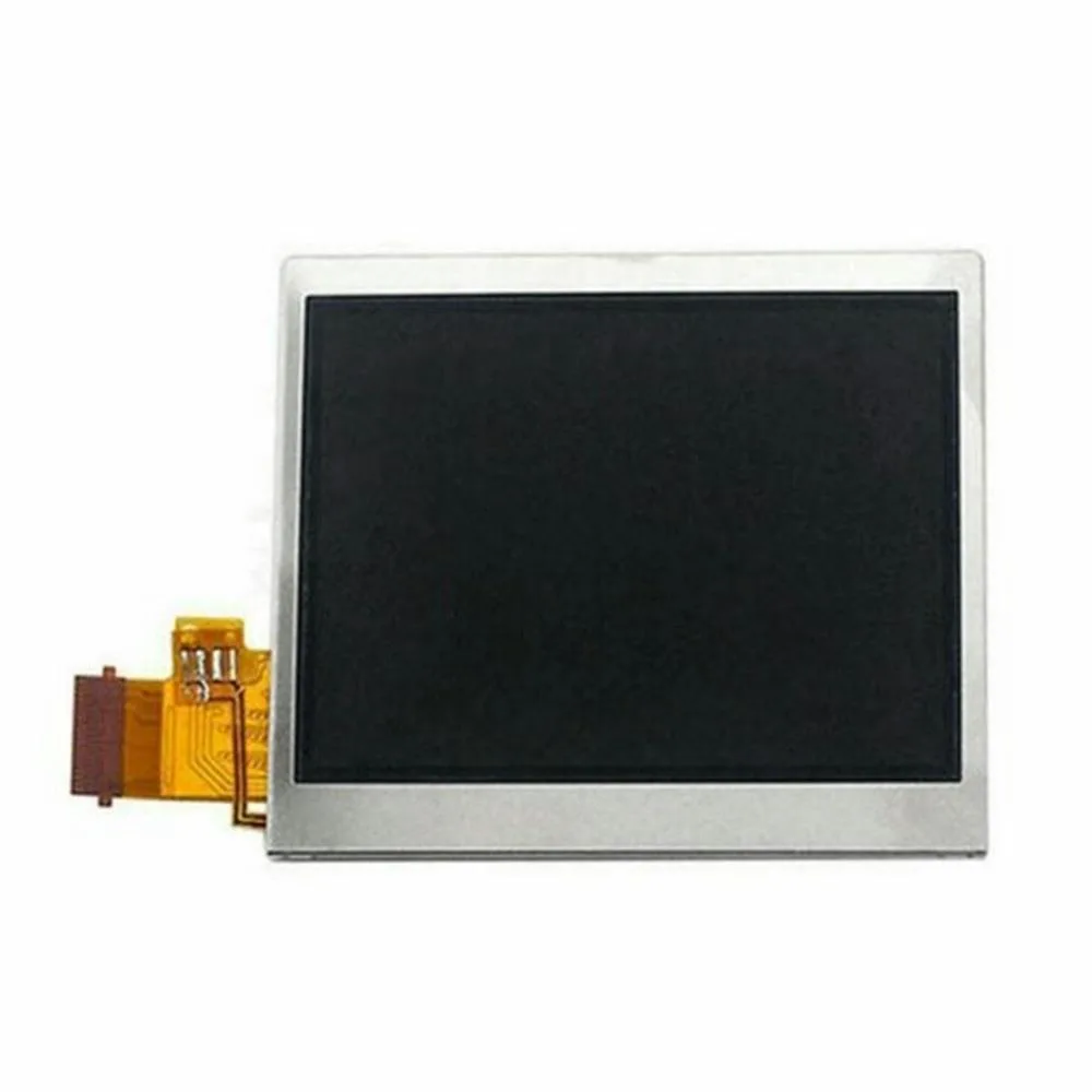 Two rectangular replacement screens for Nintendo DS Lite, matte finish, upper and lower set