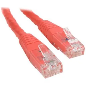 STARTECH STARTECH C6PATCH1RD 1 ft Red Cat6 network ethernet cable — product photo
