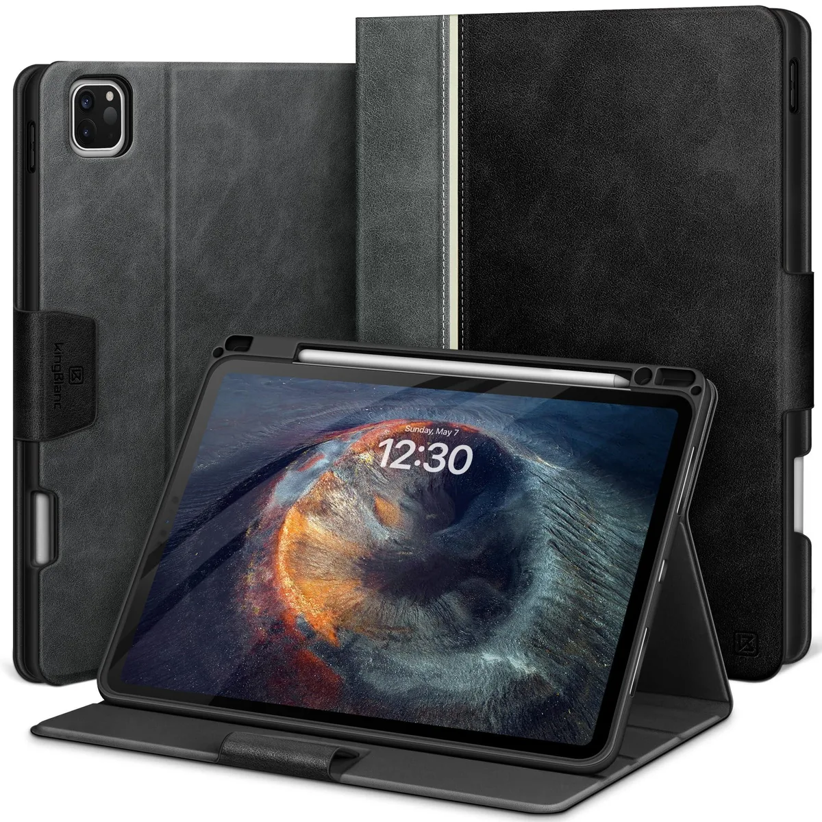  Speck Case for iPad Pro 13-inch (M5 2025/M4 2024) Vegan Leather Black — product photo