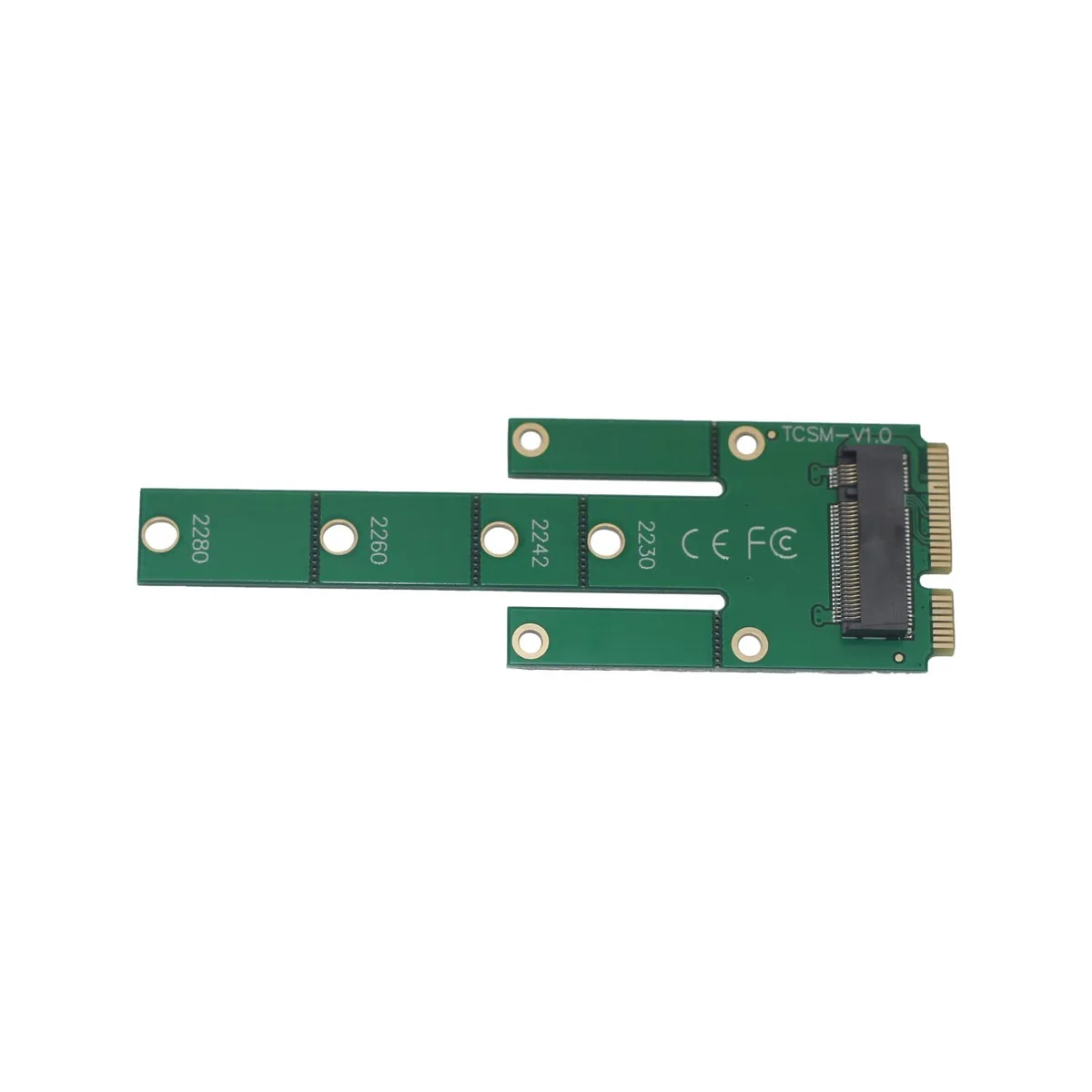 BUCIER BUCIER NGFF M.2 B Key to mSATA Adapter Card — product photo