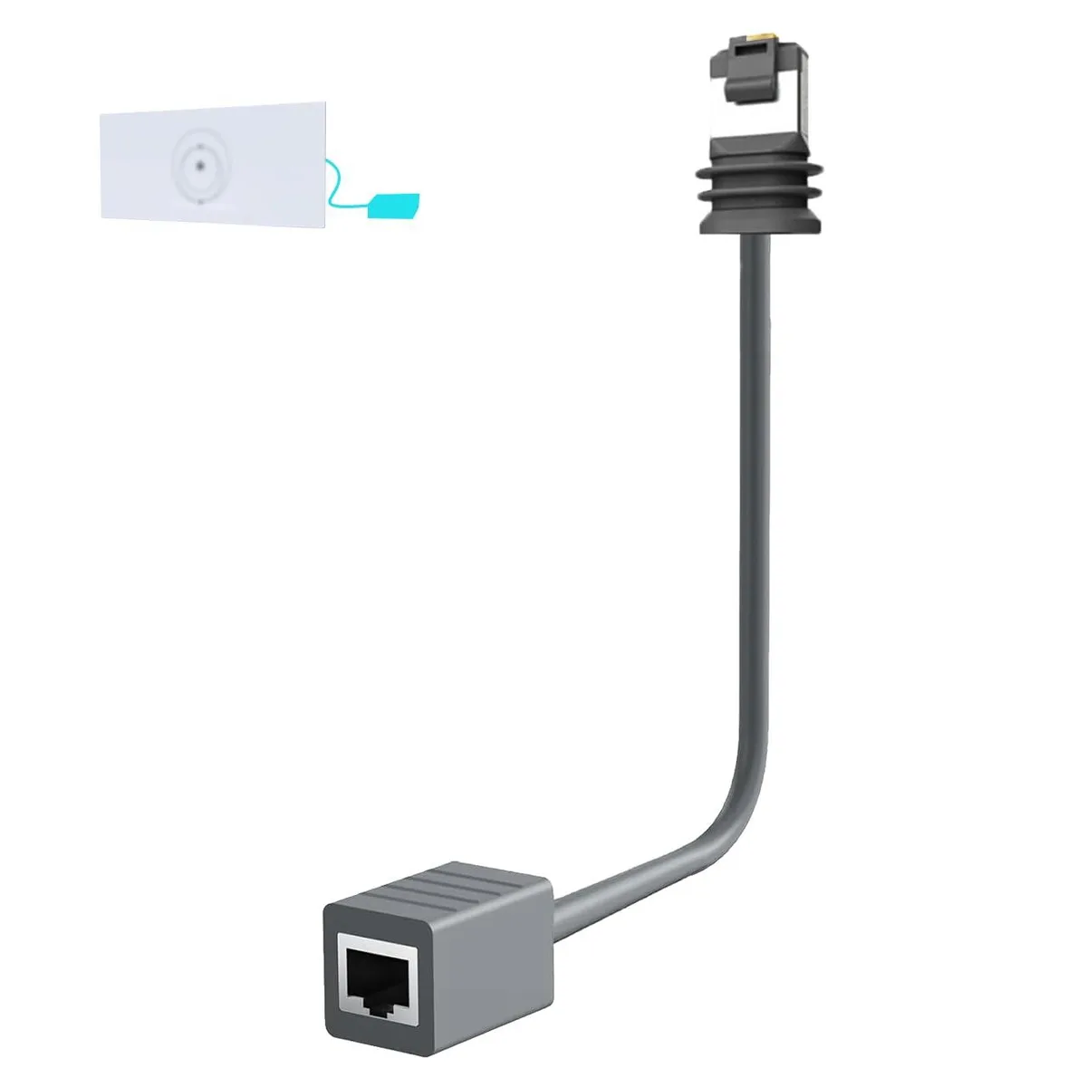  Jachee Starlink Gen3/Mini Ethernet Adapter 11.8 Inch Cat 5E 1000 Mbps IP67 — product photo