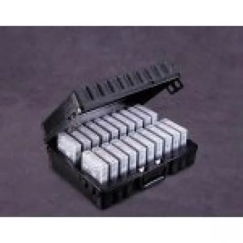 Perm-A-Store, Inc Perm-A-Store, Inc Turtle Storage Case LTO 42443 Holds 20 Black dvd accessory — product photo