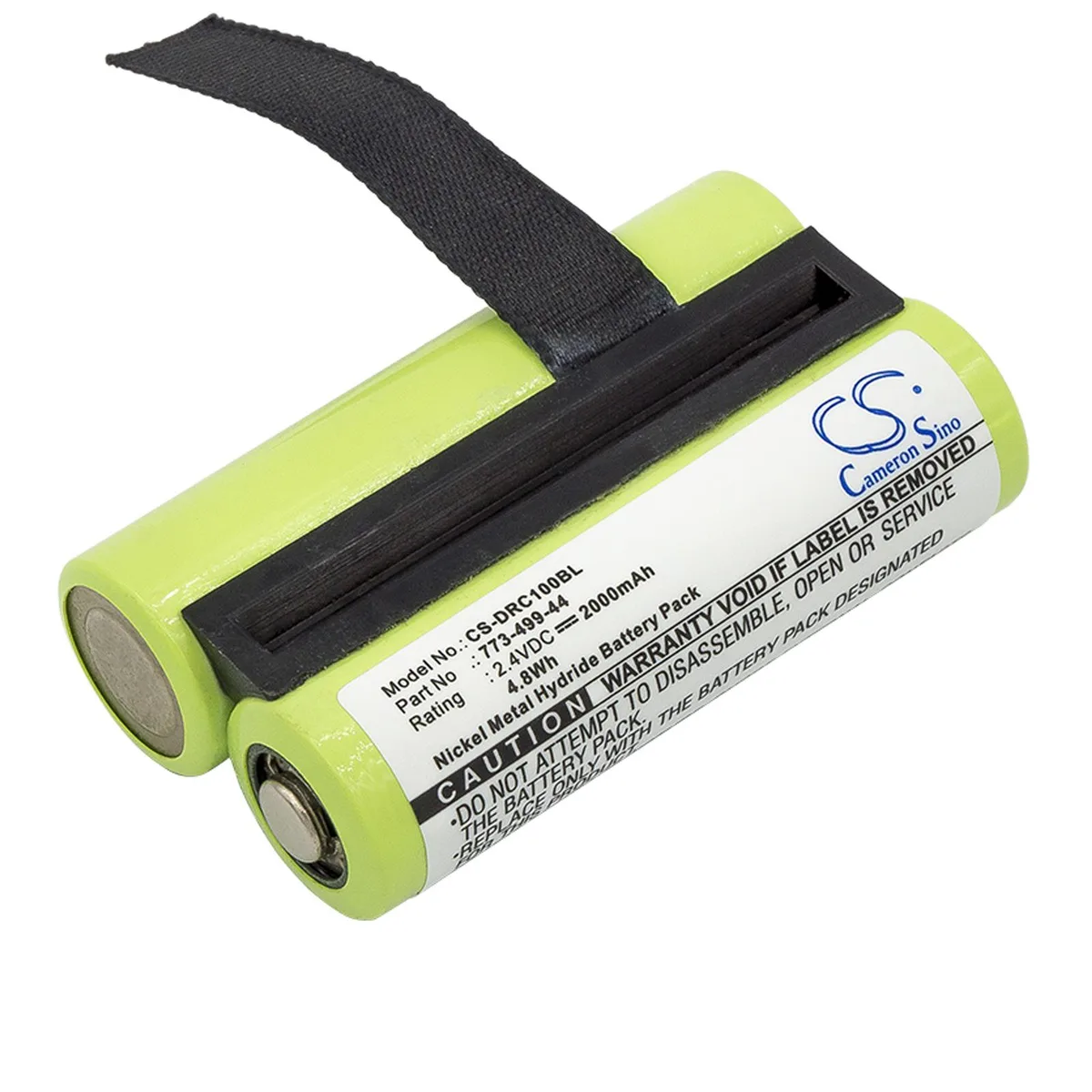 Cameron &amp; Co Cameron &amp; Co DS-CS-DRC100BL 2.4V 2000mAh Ni-MH standard battery — product photo