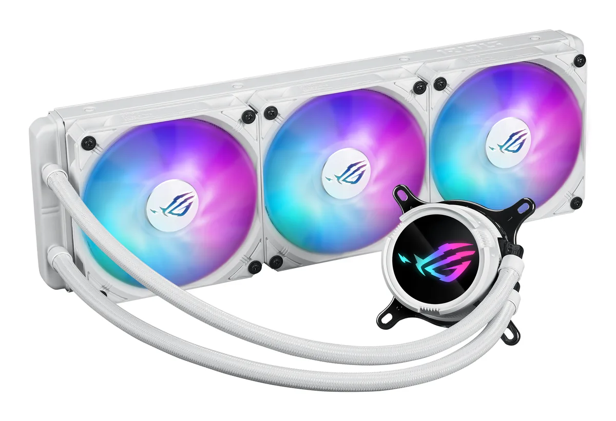 ASUS ASUS ROG STRIX LC III 360 ARGB WHT liquid cooler — product photo