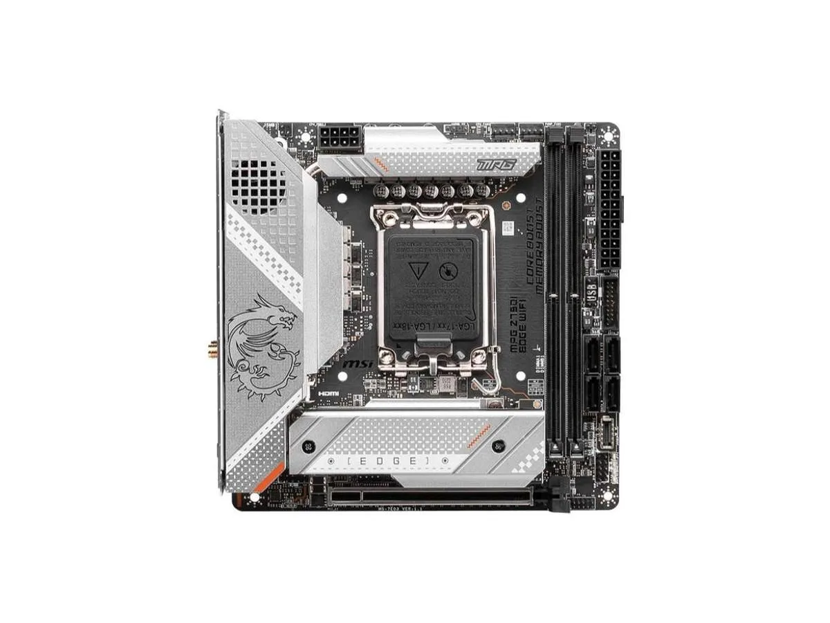MSI MSI MPG Z790I EDGE WIFI Intel motherboard 128GB Mini-ITX — product photo