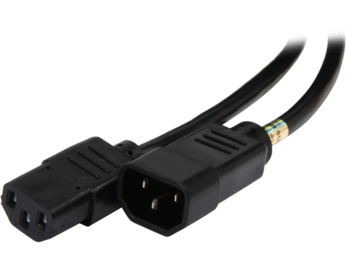Tripp Lite Tripp Lite P004-005-13A computer power adapter cord 5 ft 16AWG 13A C14 to C13 — product photo