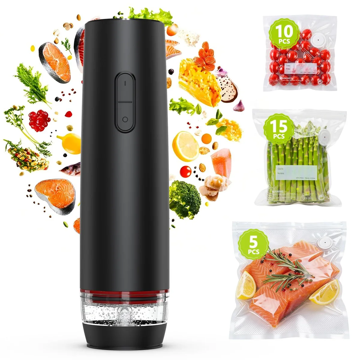  FoodSaver HOTOIQ Vacuum Sealer white 30 bags — product photo