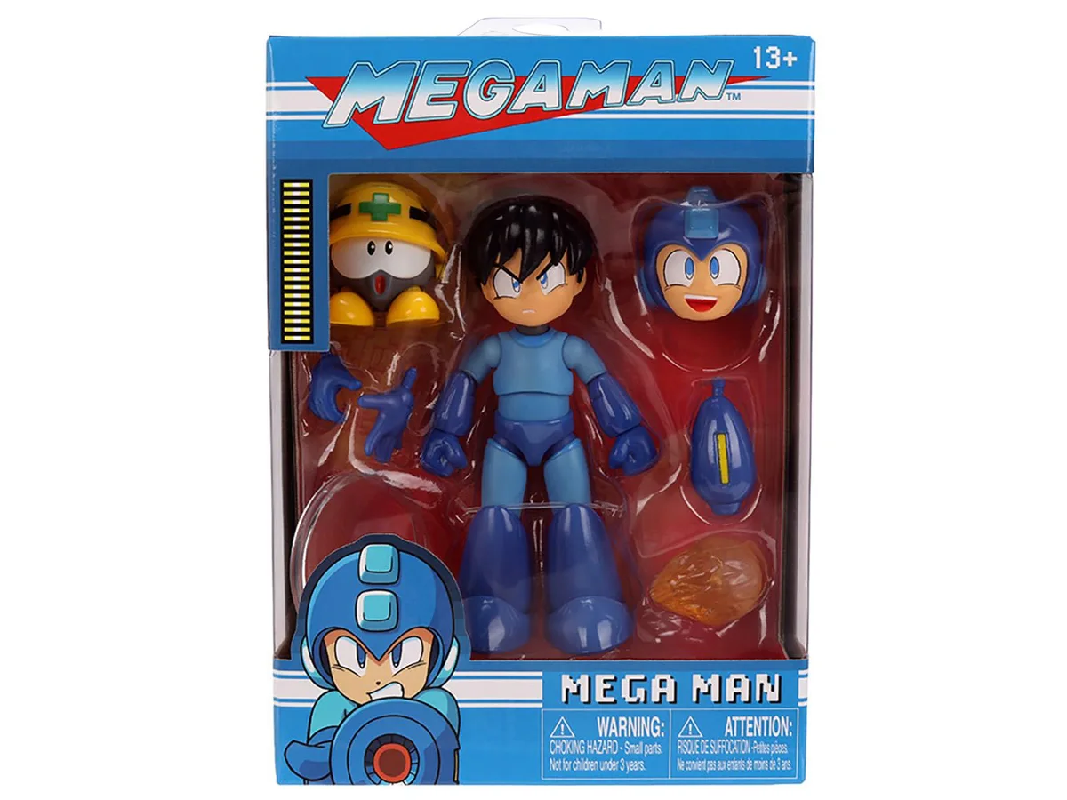 Jada Jada Mega Man 4.5" Figure Deluxe Version 1987 hobby collectible — product photo