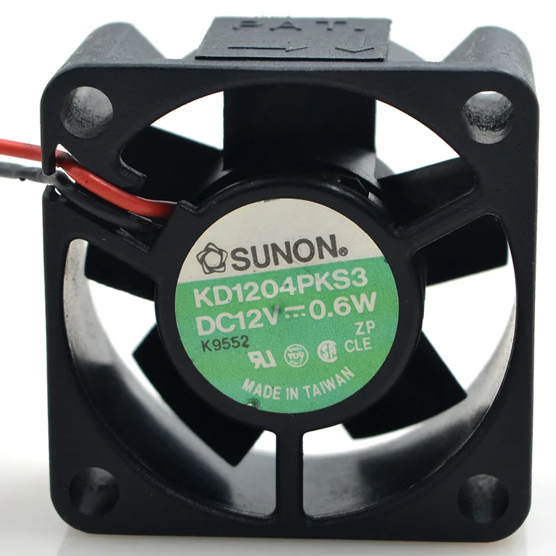 Fans Fans 4020 12V .6W 40x40x20mm 2-wire case fan — product photo