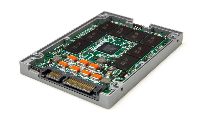 HP 400GB SATA 2.5-inch internal SSD, silver metal casing