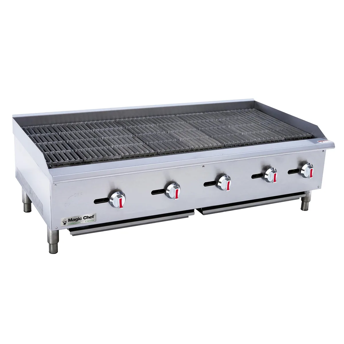 Magic Chef Magic Chef 60 in. Commercial Countertop Radiant Charbroiler Stainless Steel — product photo