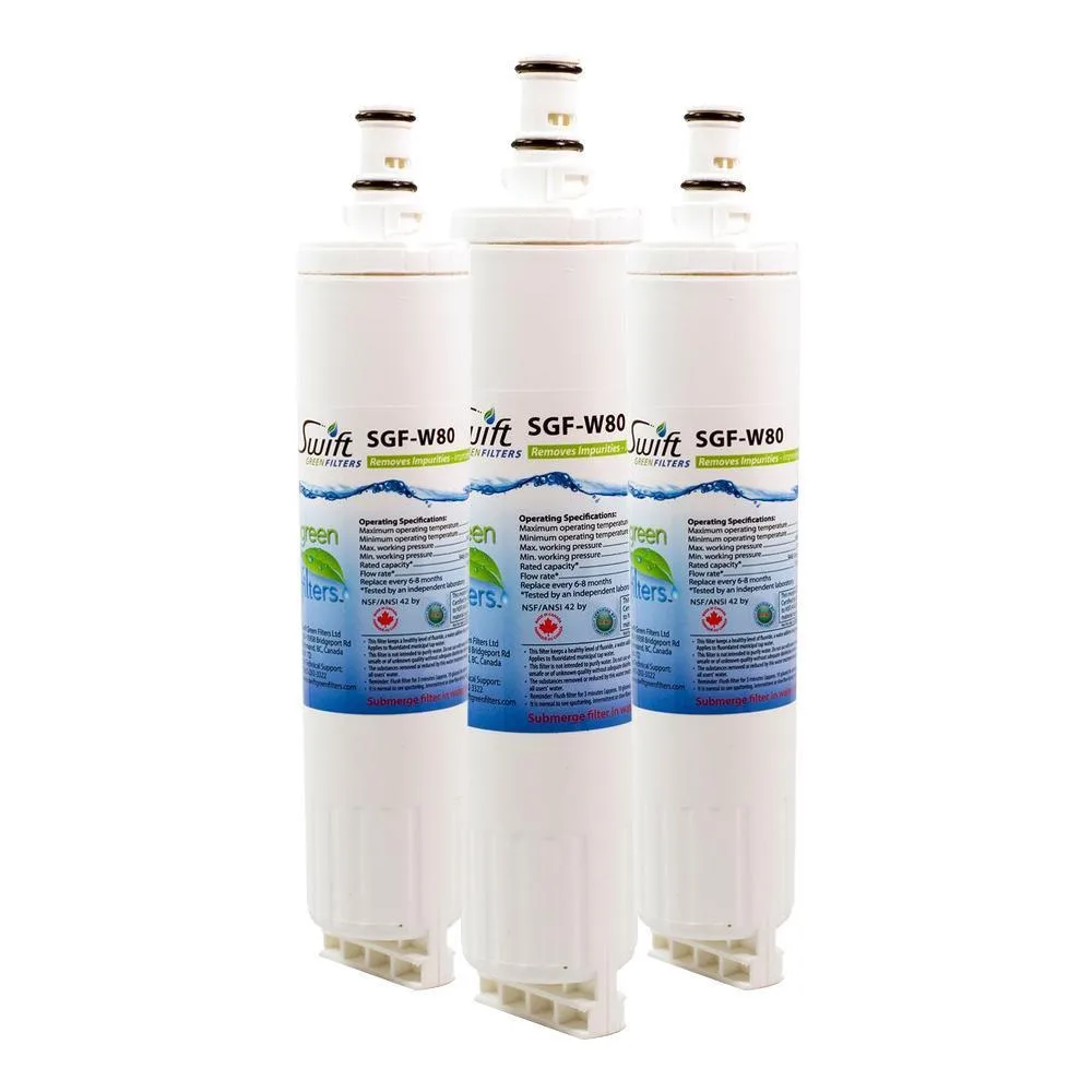 Swift Green Swift Green SGF-W80 Water Filtration Filter Cartridge NSF 42 53 0.5 micron 1.5 GPM — product photo