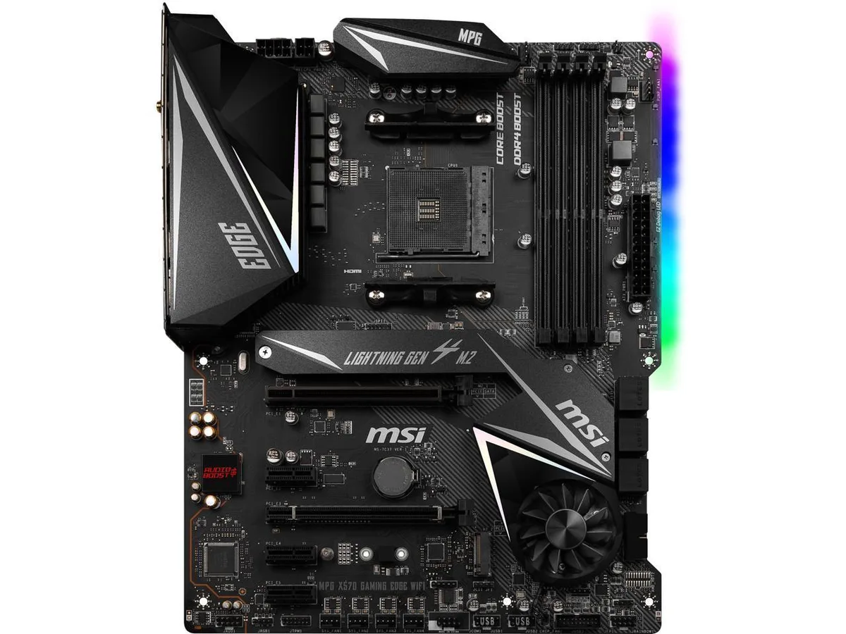MSI MSI MPG X570 GAMING EDGE WIFI AMD motherboard — product photo
