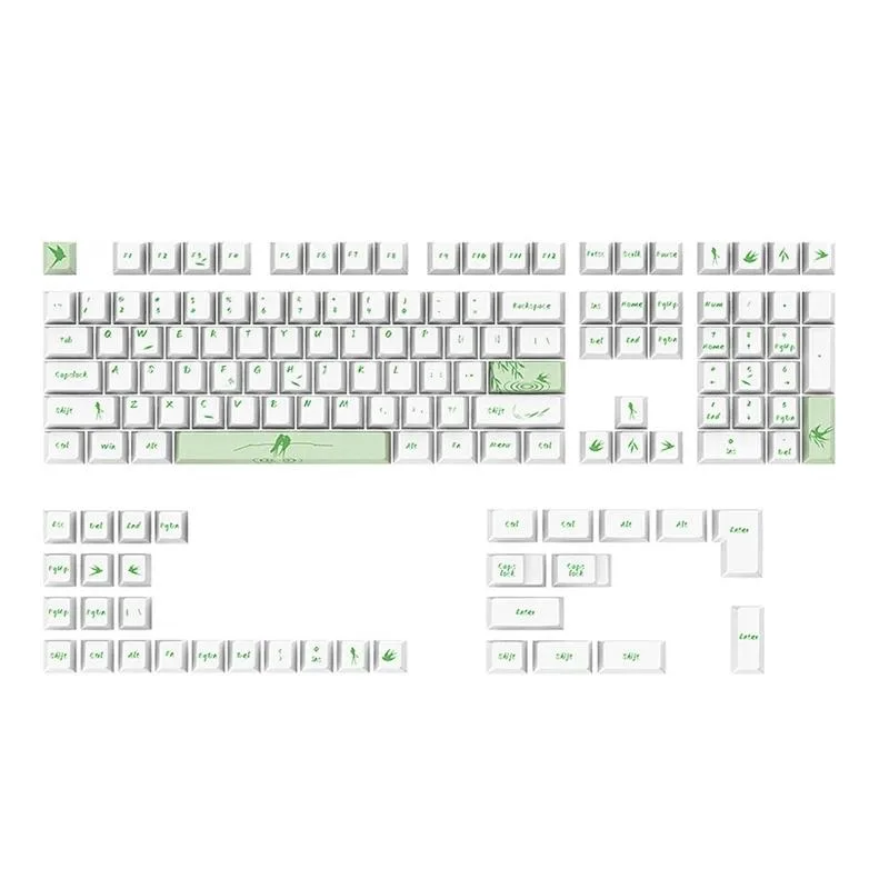 YINGHUA YINGHUA 130-Key PBT Cherry Profile Keycaps Electronic Game — product photo