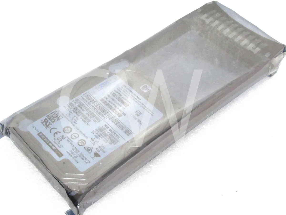 IBM IBM 2TB 7.2K RPM 12Gbps 2.5" SAS internal hard drive with caddy — product photo