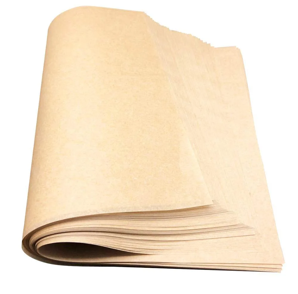 Stack of 100 unbleached parchment sheets 11 by 17 inches