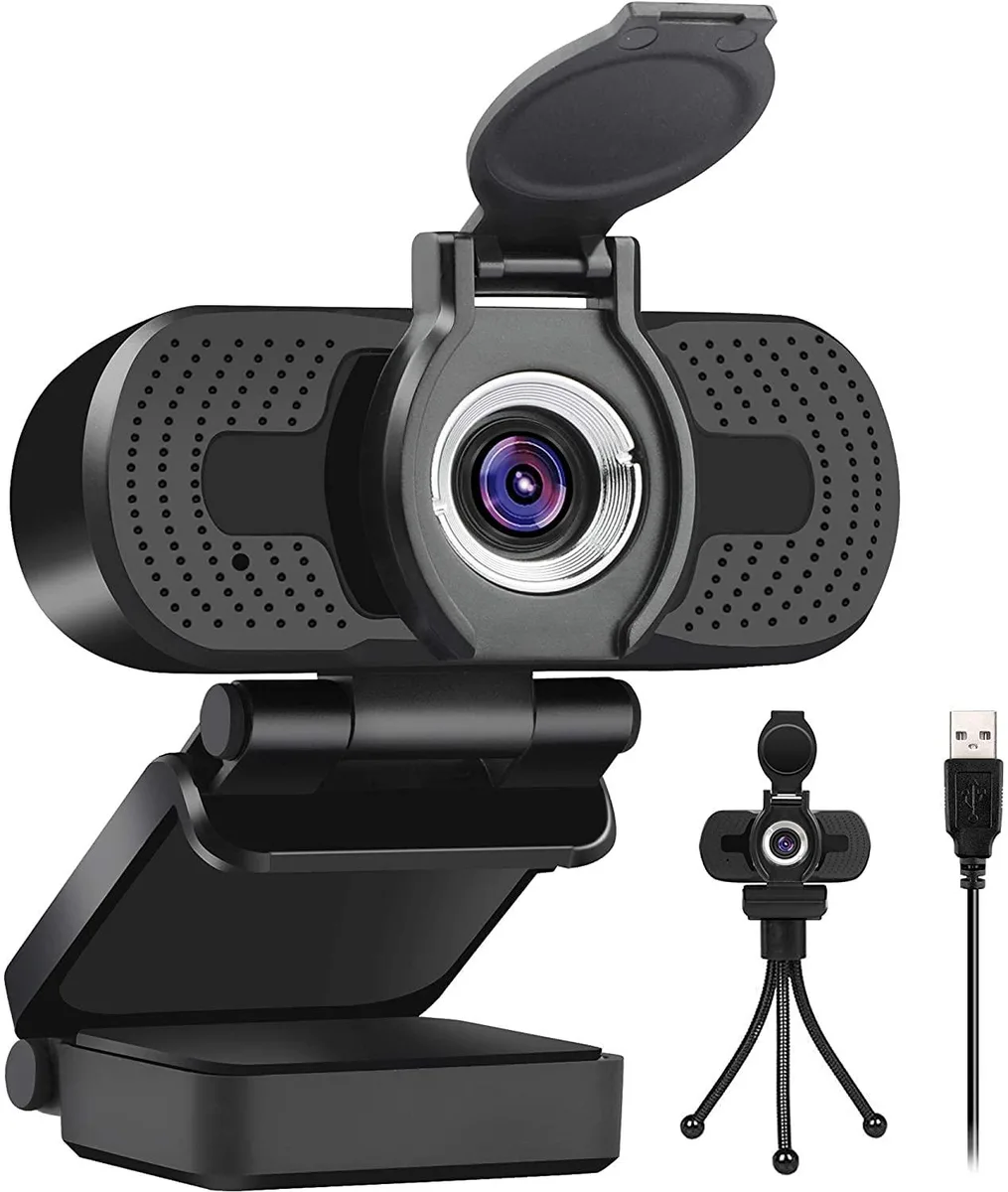 HANNORD HANNORD 1080p webcam 75° privacy shutter dual mic — product photo