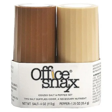 Office Snax Office Snax 57 1.5 oz Salt &amp; Pepper Condiment Set — product photo