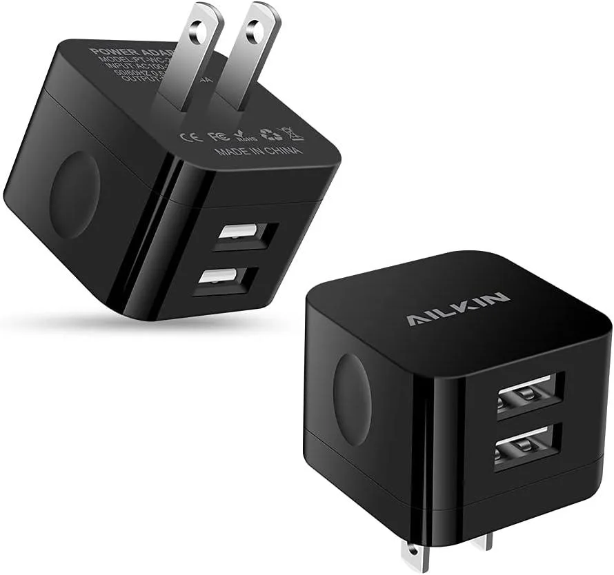 ONITOON ONITOON 2Pack USB Wall Charger 2.4A Dual Port — product photo