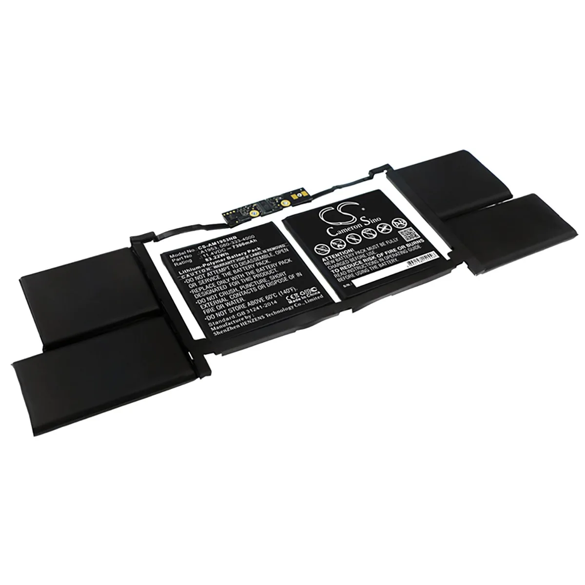 Cameron &amp; Co Cameron &amp; Co DS-CS-AM1953NB laptop battery 15 inch 11.4V 7300mAh 83.22Wh Li-Polymer Black — product photo