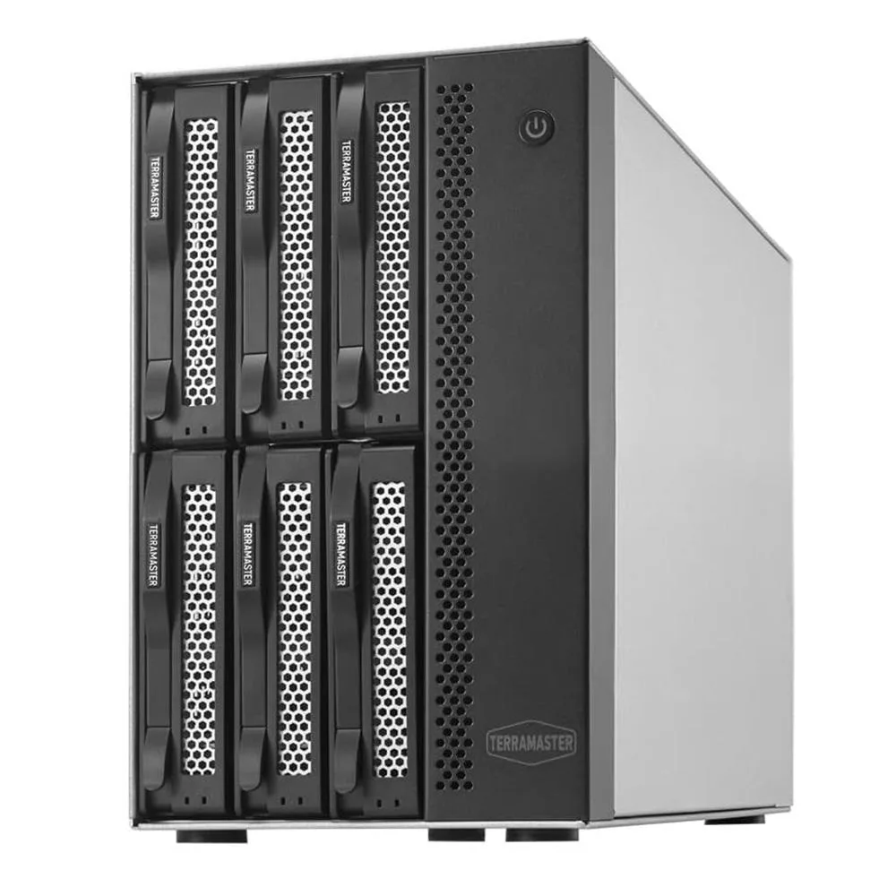 TERRAMASTER TERRAMASTER D6-320 6-bay USB 3.2 Gen2 10Gbps drive enclosure — product photo