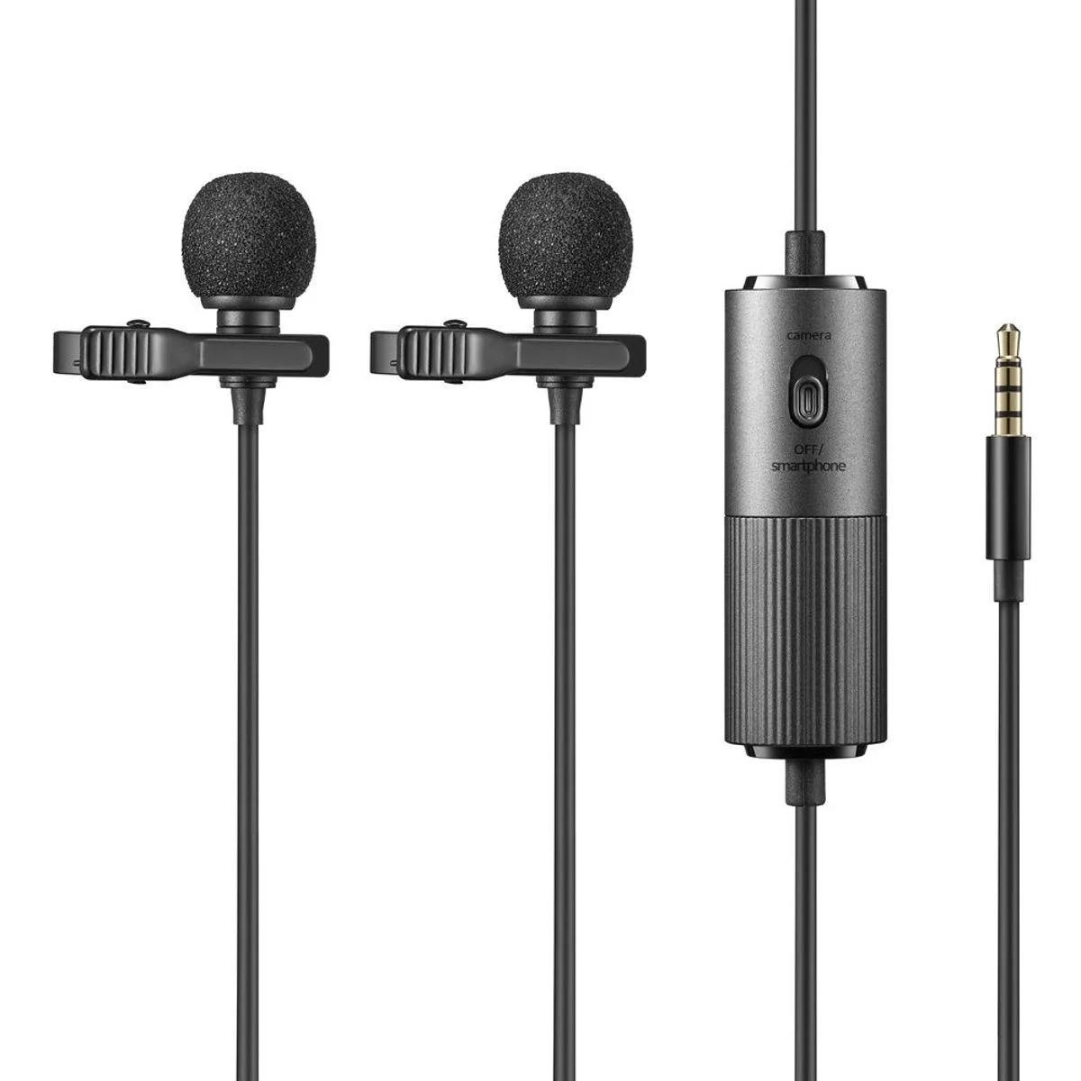 Godox Photo Equipment Co. Ltd Godox LMD-40C Dual Lavalier Microphone with Aux Lock — product photo