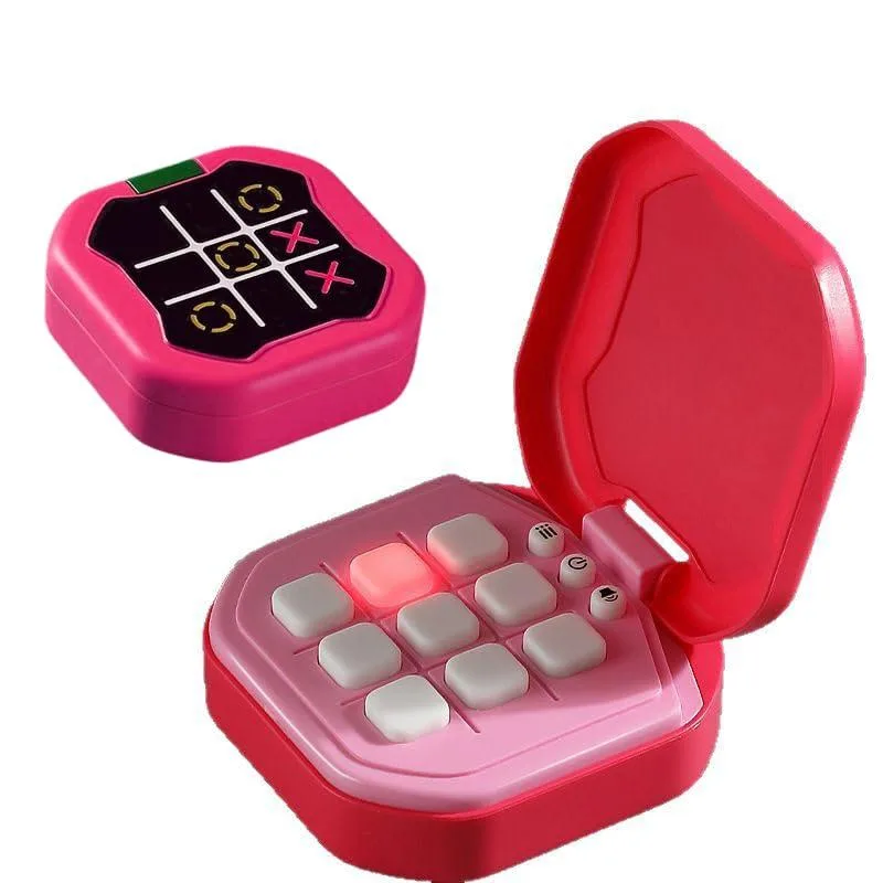  Worry Free Gadgets B-021 Handheld Digital Tic Tac Toe Game (Rose red) — product photo
