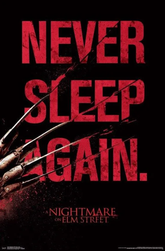 Poster print A Nightmare on Elm Street Sleep 22 x 34 inches