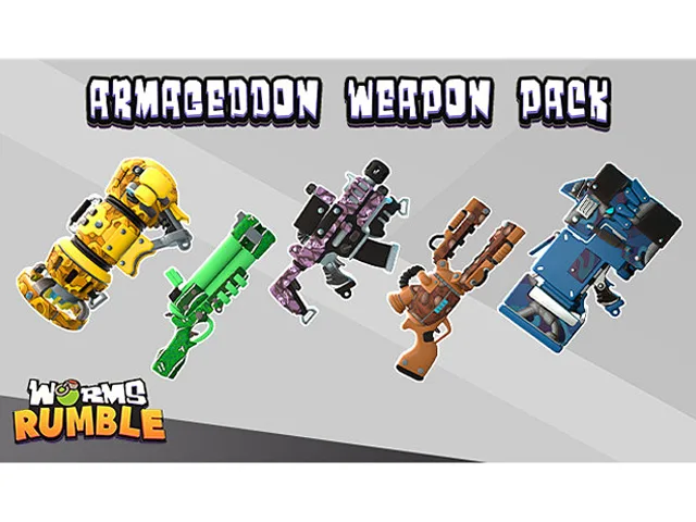 Team 17 Digital Team 17 Digital Worms Rumble Armageddon Weapon Skin Pack 67716 downloadable game — product photo
