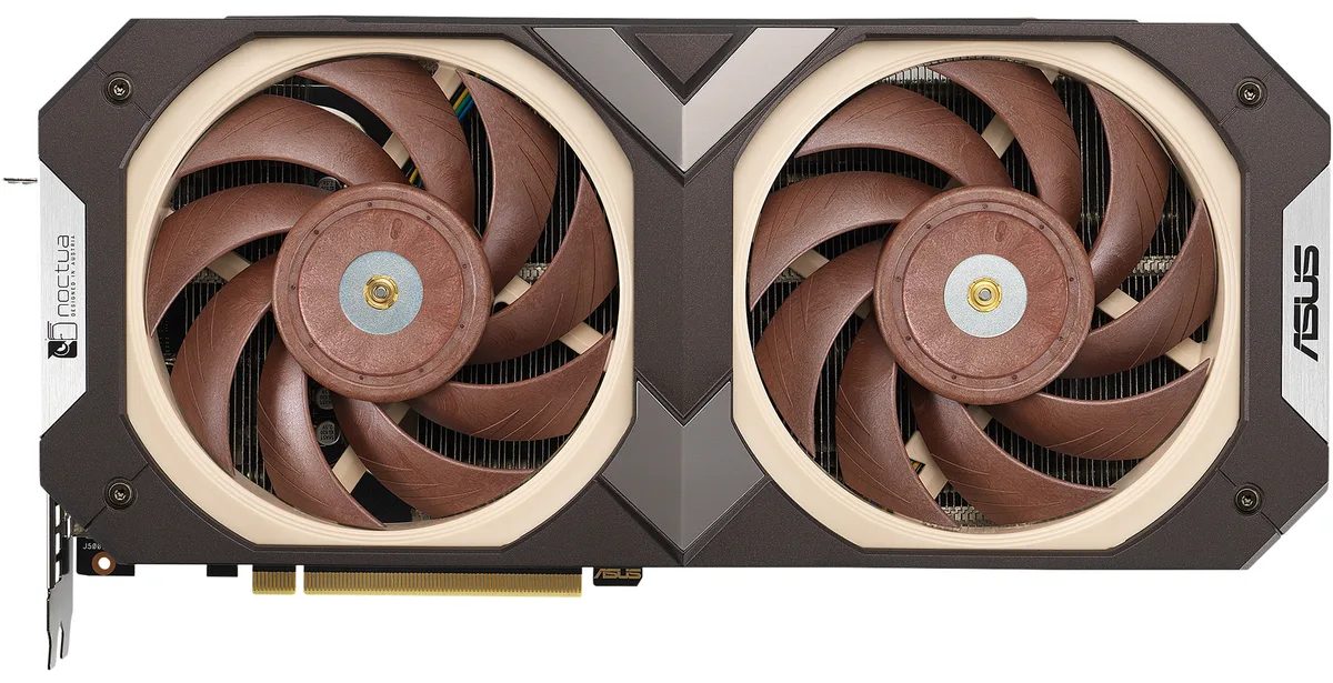 ASUS ASUS RTX3070-O8G-NOCTUA GeForce RTX 3070 graphics card — product photo