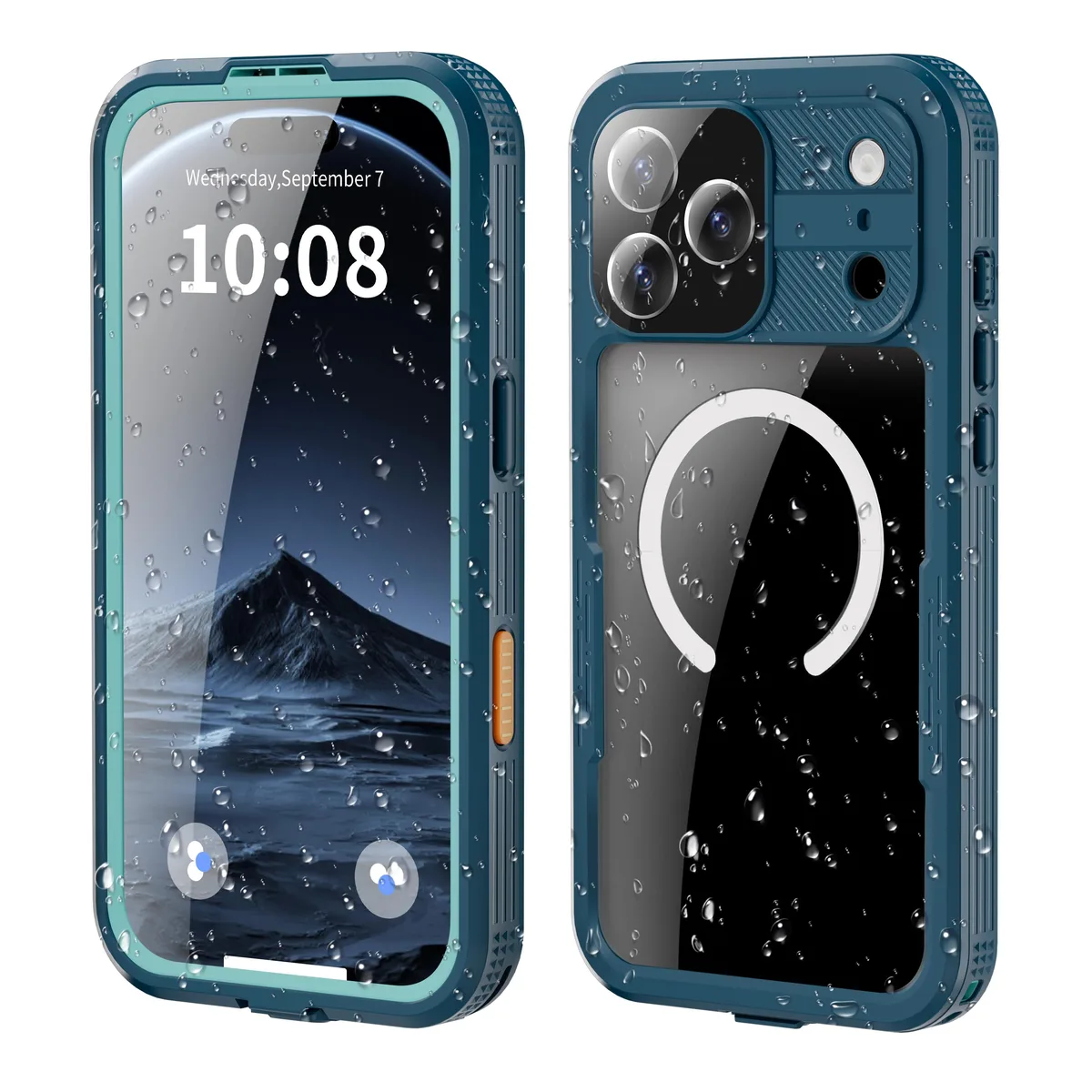 Werleo Werleo iPhone 17 Pro Max Waterproof Case IP68 Blue — product photo