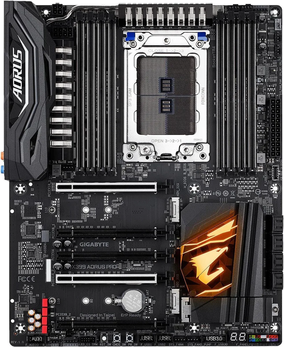 GIGABYTE GIGABYTE X399 AORUS PRO AMD motherboard — product photo