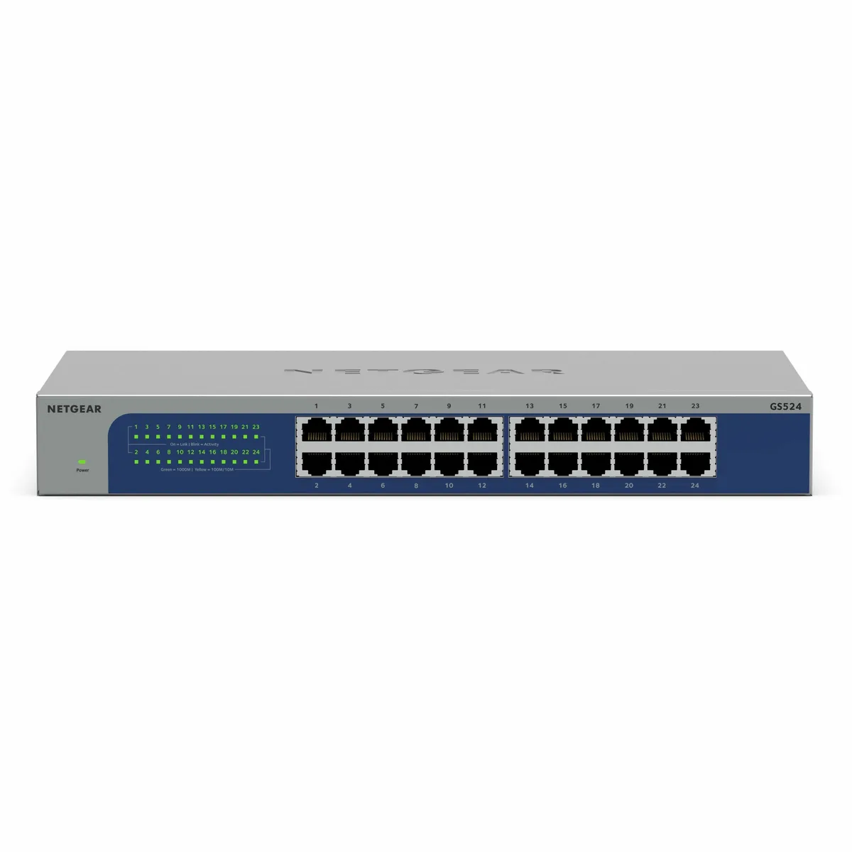 Netgear Inc. Netgear Inc. GS524-300NAS 24-port Gigabit network switch — product photo
