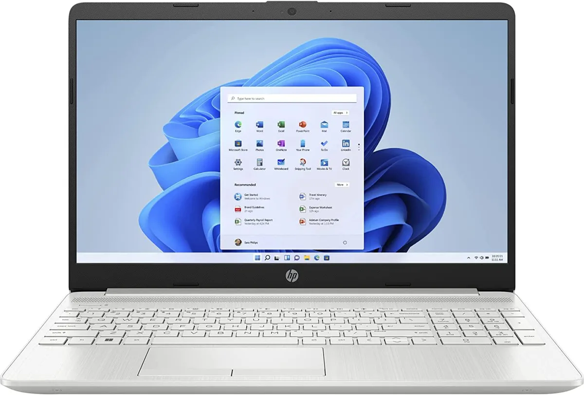 HP HP 15t-dw400 4Z350AV laptop i5-1235U 8GB 256GB 15.6" Natural Silver — product photo
