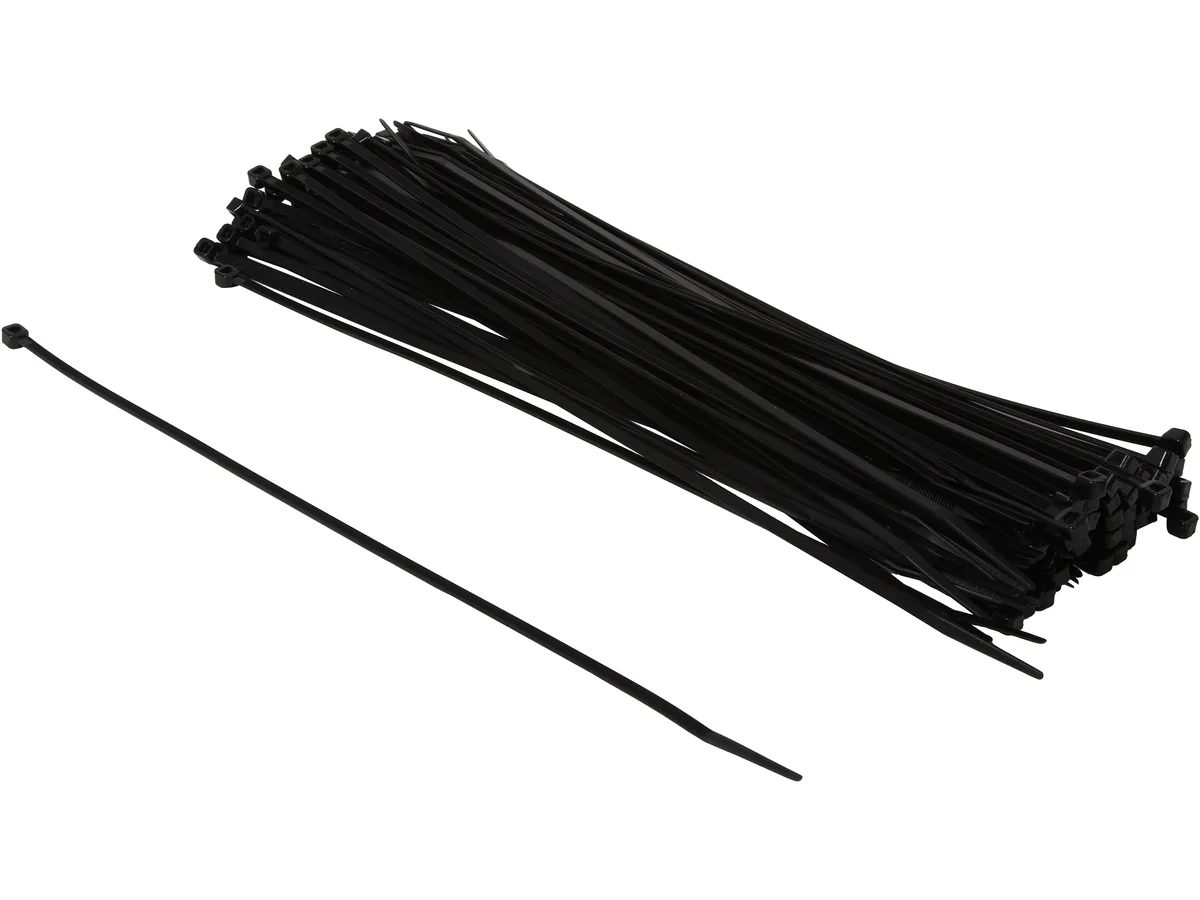 Cables To Go Cables To Go 43039 100pk 11.5in Cable Ties Black — product photo