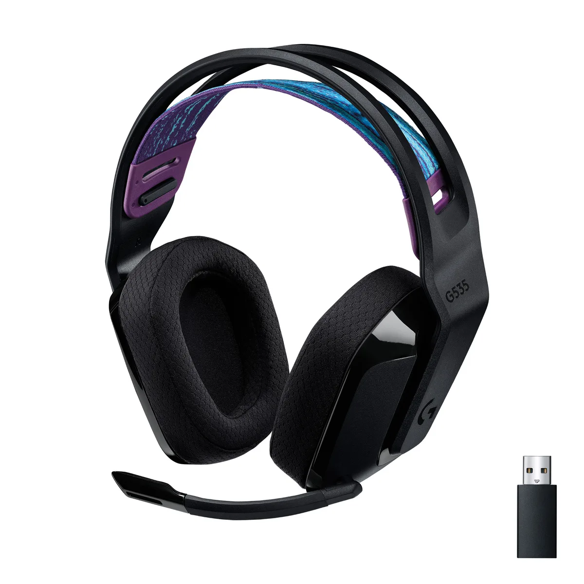 Logitech Logitech G535 981-000971 Wireless Gaming Headset Black — product photo