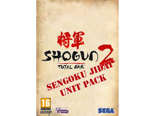 Sega Sega 27556 Total War Shogun 2 Sengoku Jidai Unit Pack downloadable game — product photo