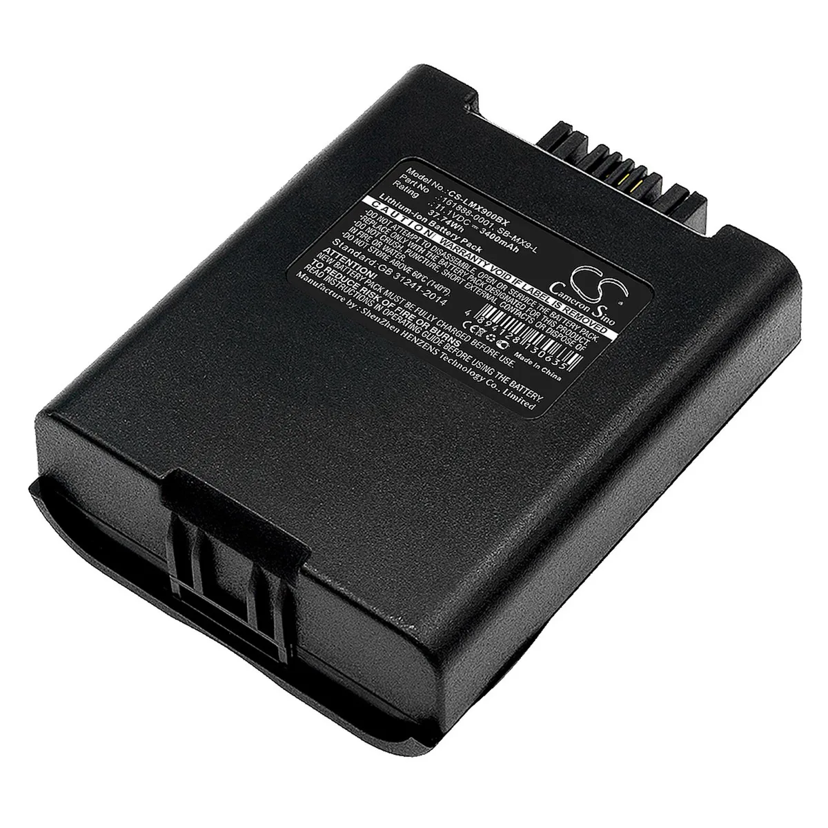 Cameron &amp; Co Cameron &amp; Co DS-CS-LMX900BX barcode scanner battery 3.4 Ah 11.1V 3400mAh Li-ion black — product photo