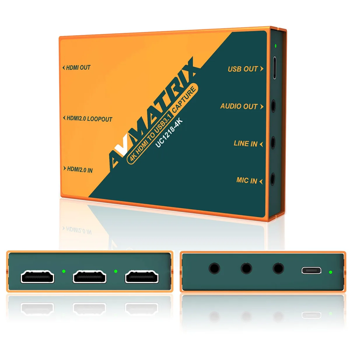 AVMatrix AVMatrix UC1218-4K capture card 1440p/4K input 1080P60 — product photo