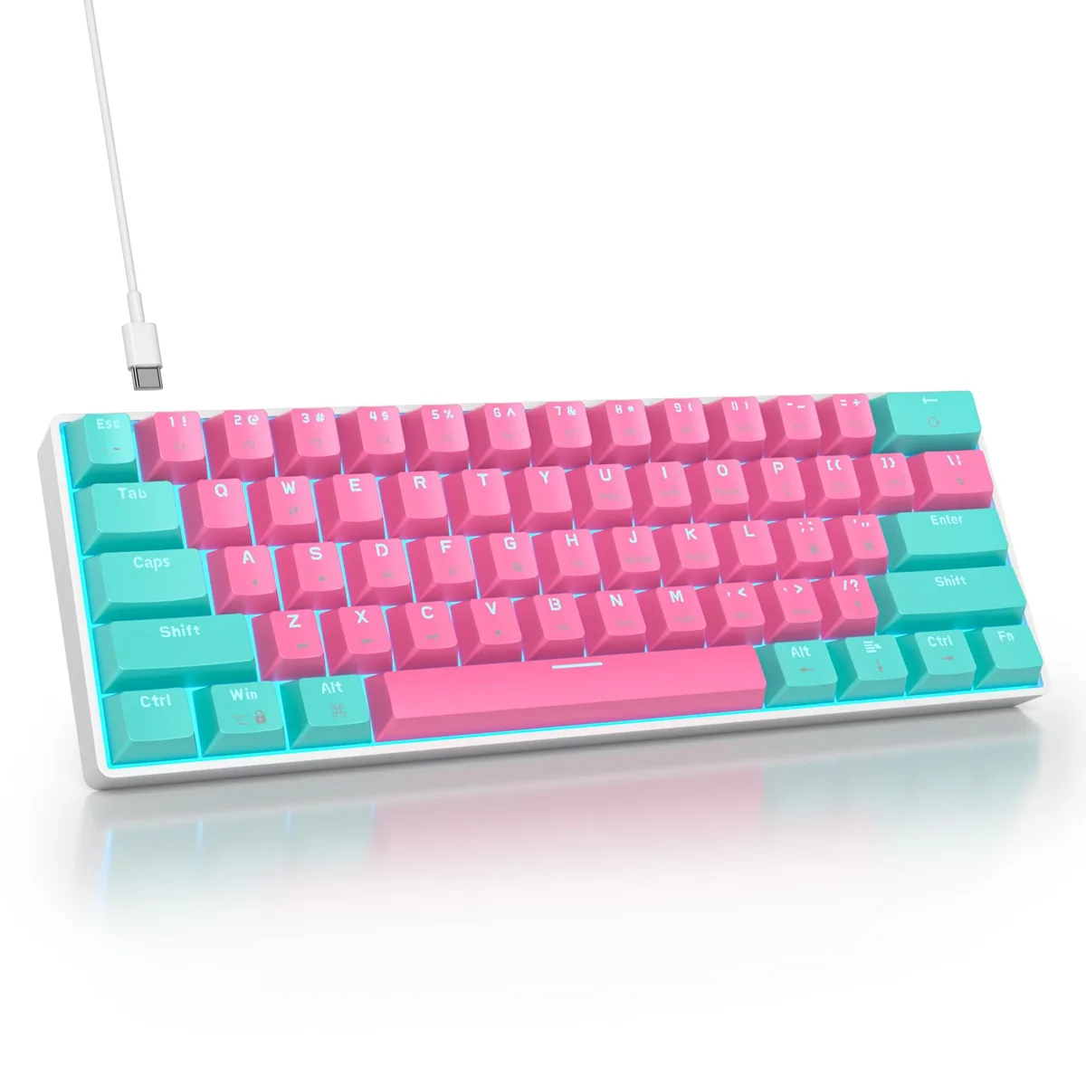 Redragon 61-Key Mechanical Gaming Keyboard Miami — product photo