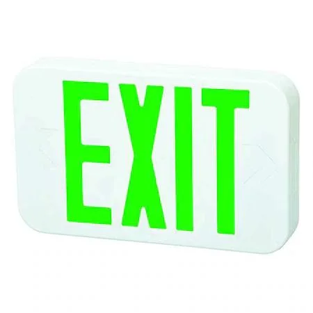 Fulham Fulham Firehorse Exit Sign LED Green 7-1/4 in FHEX20WGEM — product photo
