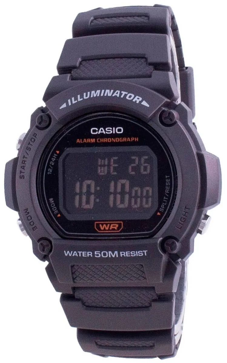 CASIO CASIO W-219H-8B Youth Illuminator Digital Watch — product photo