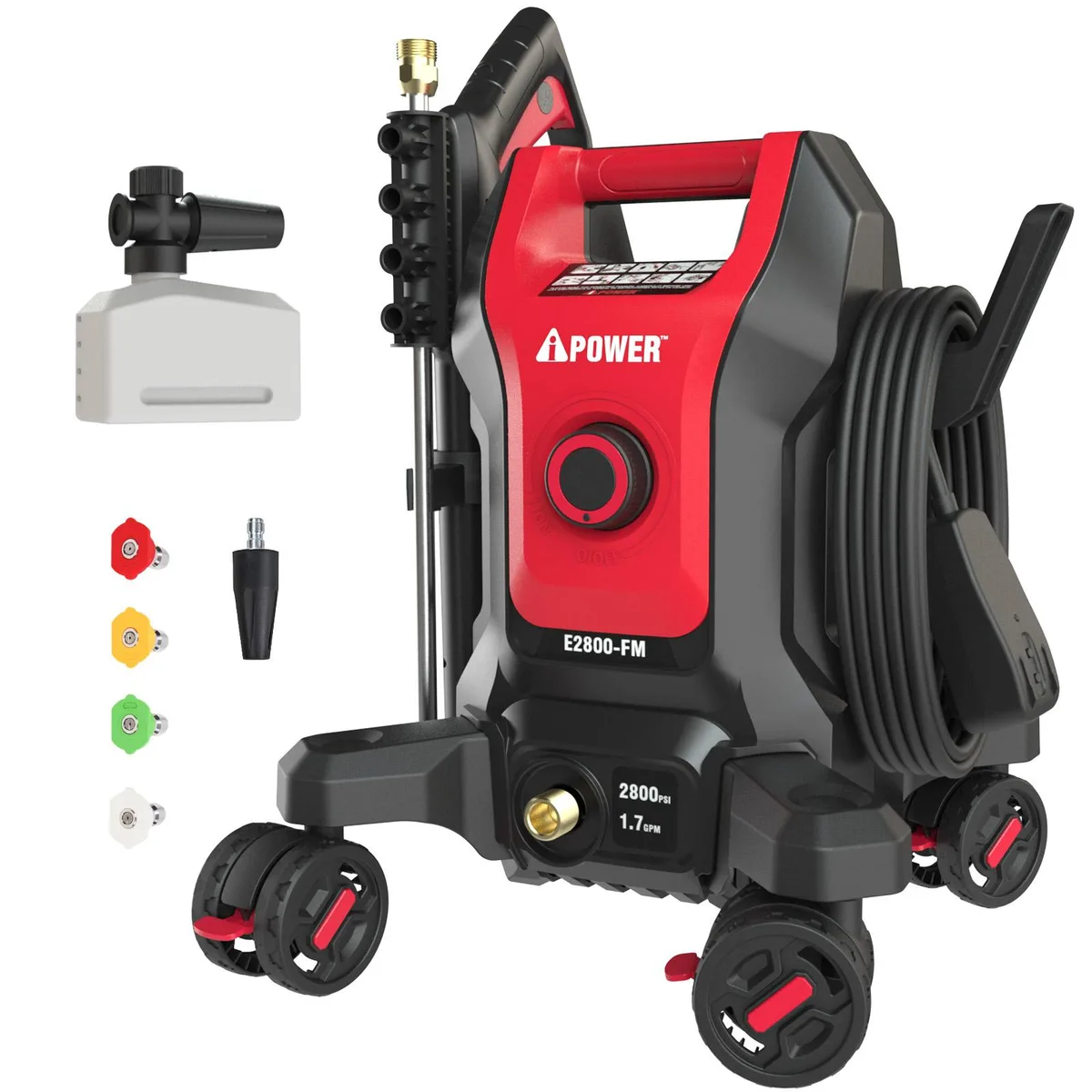myAiPower myAiPower E2800-FM 2800 PSI 1.2 GPM Electric Pressure Washer — product photo
