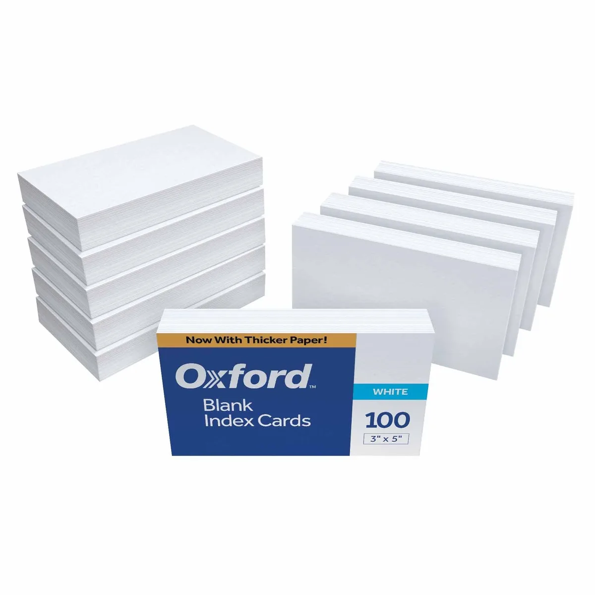  Oxford 30EE Index Cards 3" x 5" White 1000 Count 10 Packs — product photo