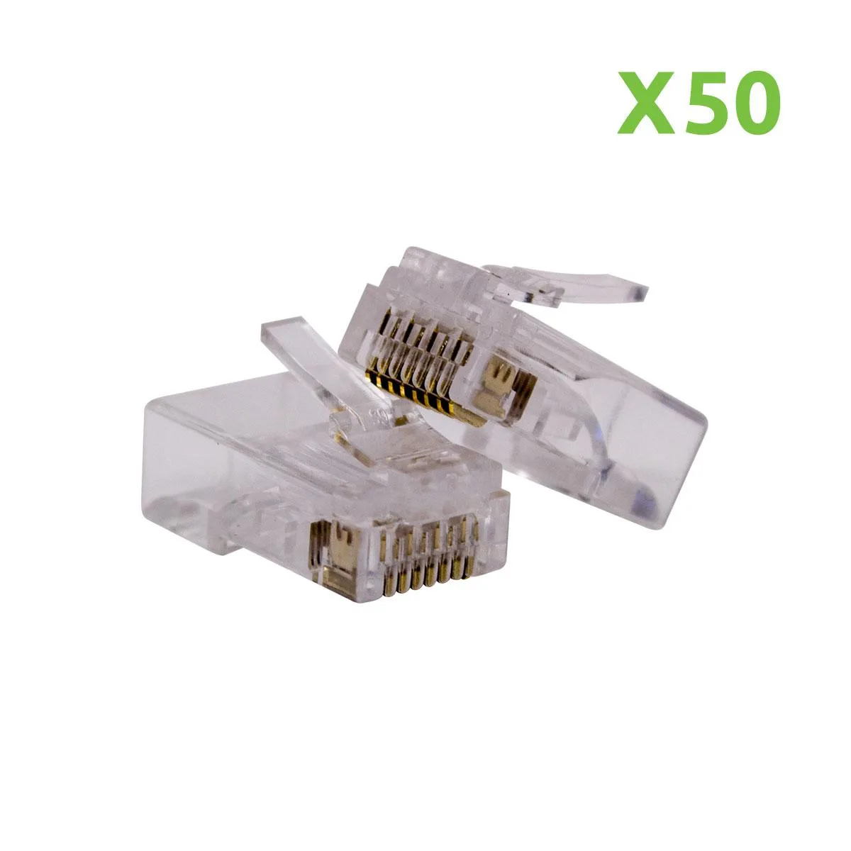 NavePoint NavePoint CAT5e RJ45 Ethernet Coupler 50-pack — product photo