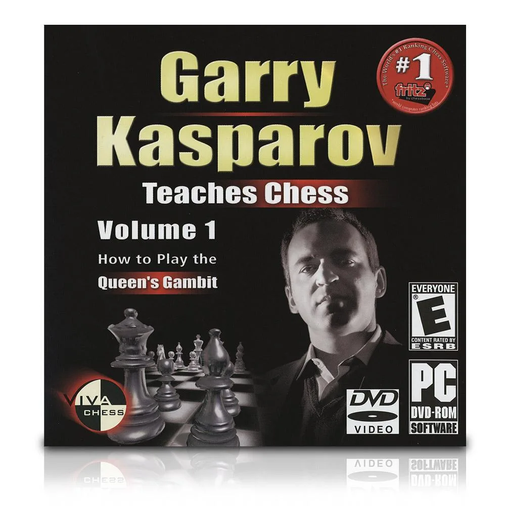 Viva Viva Garry Kasparov Teaches Chess Volume 1: Queen's Gambit game — product photo