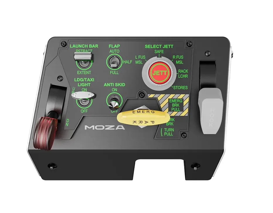 Moza Moza AS009 MTLP Panel flight simulator 25 switches — product photo